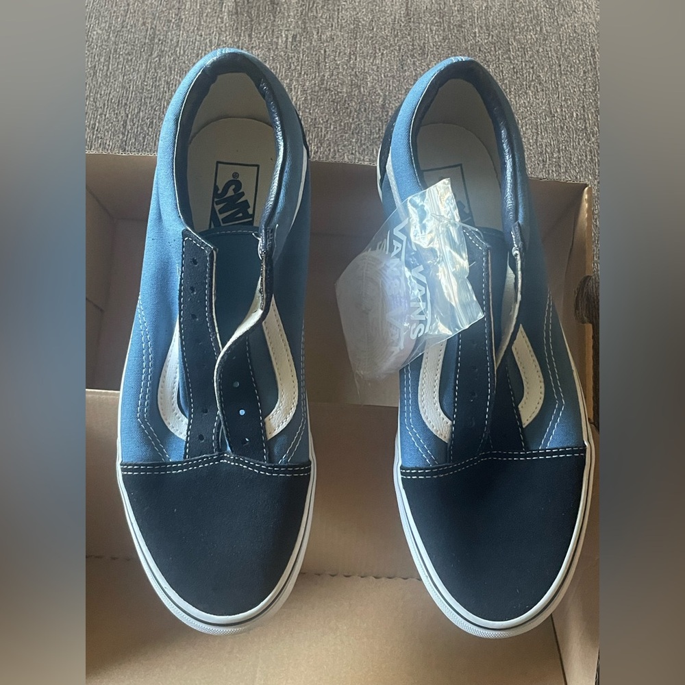 Vans Old Skool Shoe Navy Blue